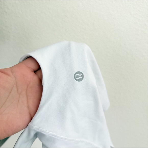 Lululemon Athletica White Align Ready & Go Sport Tank Top Women’s Size 4 - Picture 8 of 9